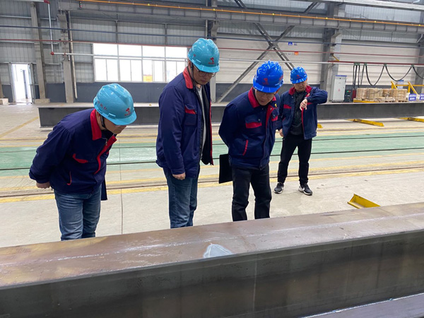 公司開展一季度質(zhì)量專項(xiàng)檢查工作