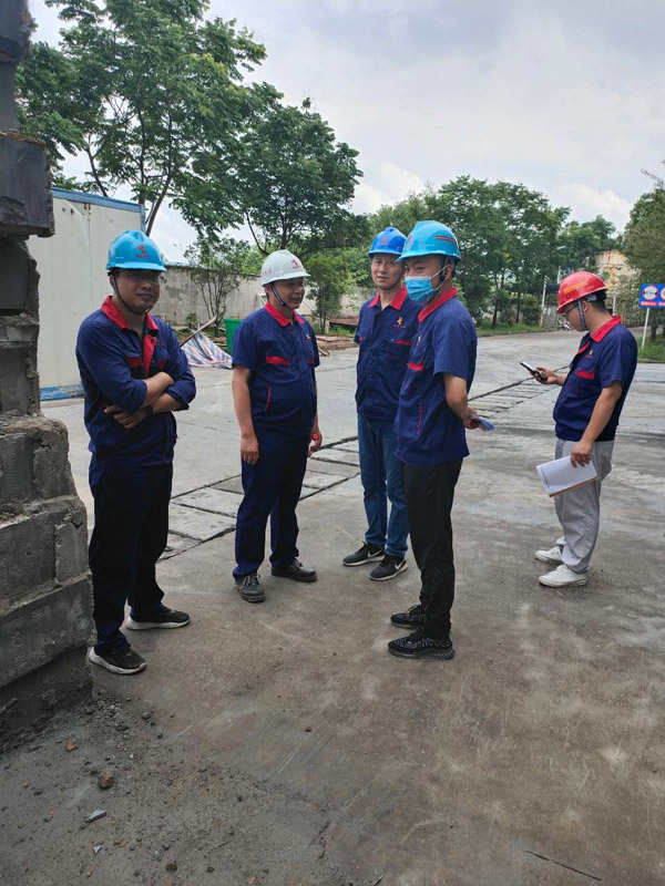 公司開展二季度安環(huán)、消防、防汛綜合大檢查