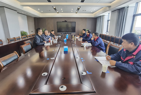 葛洲壩集團(tuán)、中鐵十四局集團(tuán)到公司調(diào)研