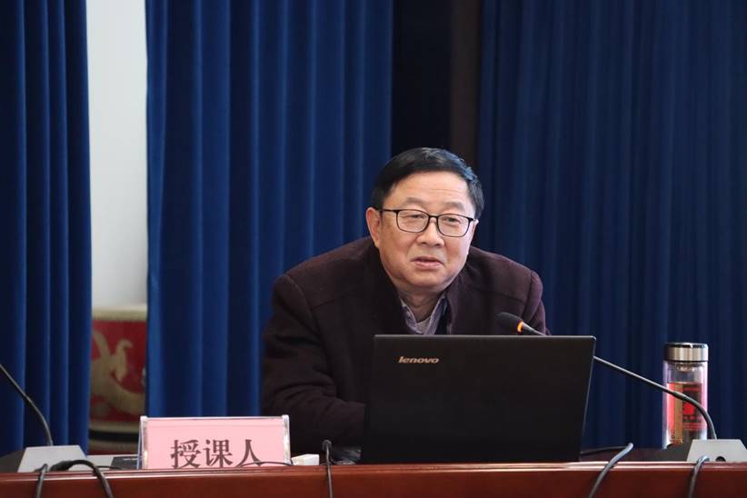 公司黨委書記王伍升講授專題黨課 公司黨委書記王伍升講授專題黨課